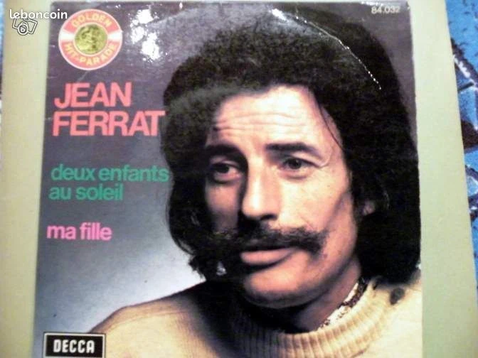 Jean Ferrat 45t Deux enfants au soleil"